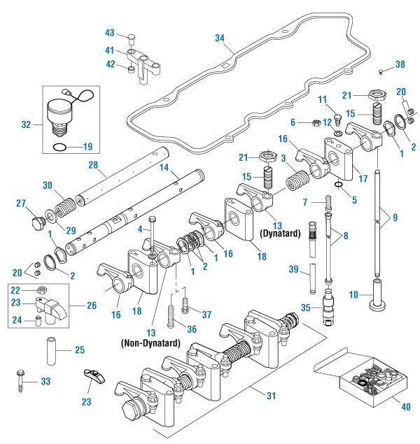 E7 Engine Parts PAI Tappet Roller ERT8562 - Replacement Roller Rocker ...